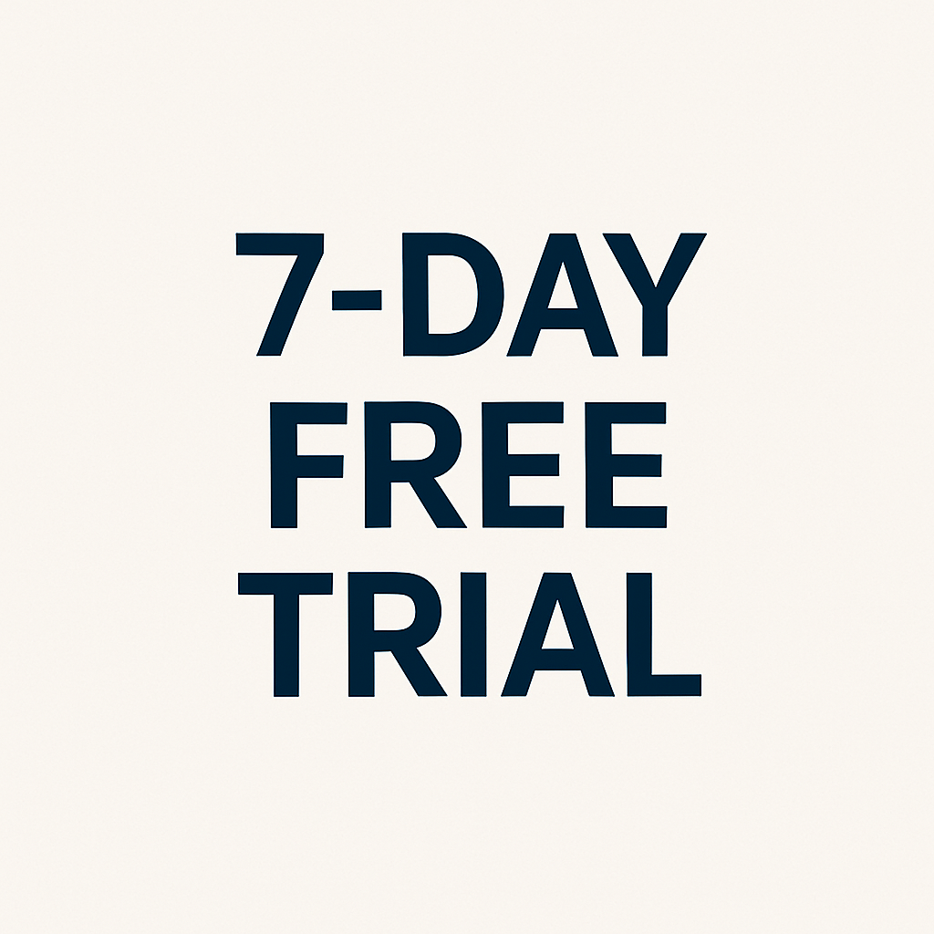 7 Day FREE Trial